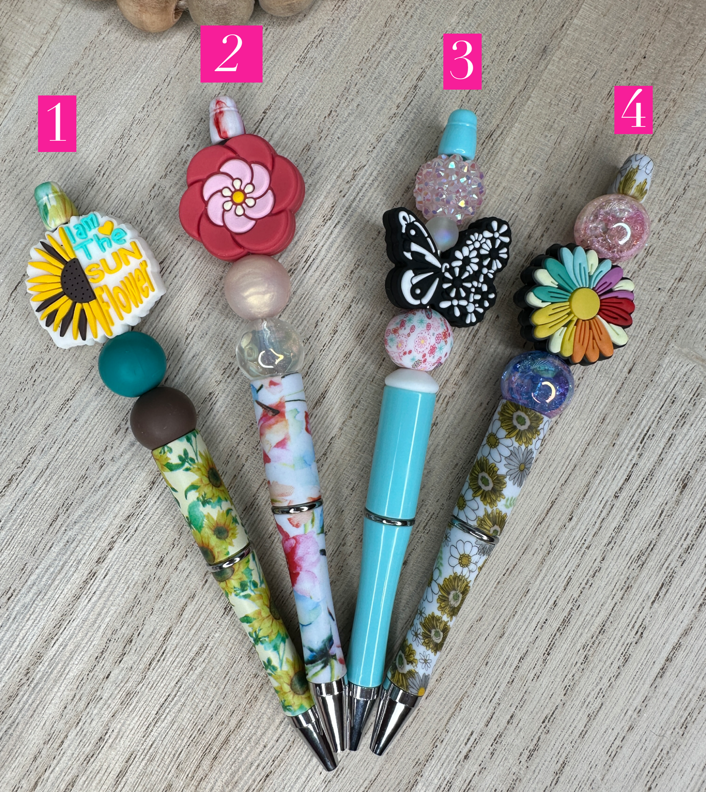 Floral Nature Pens