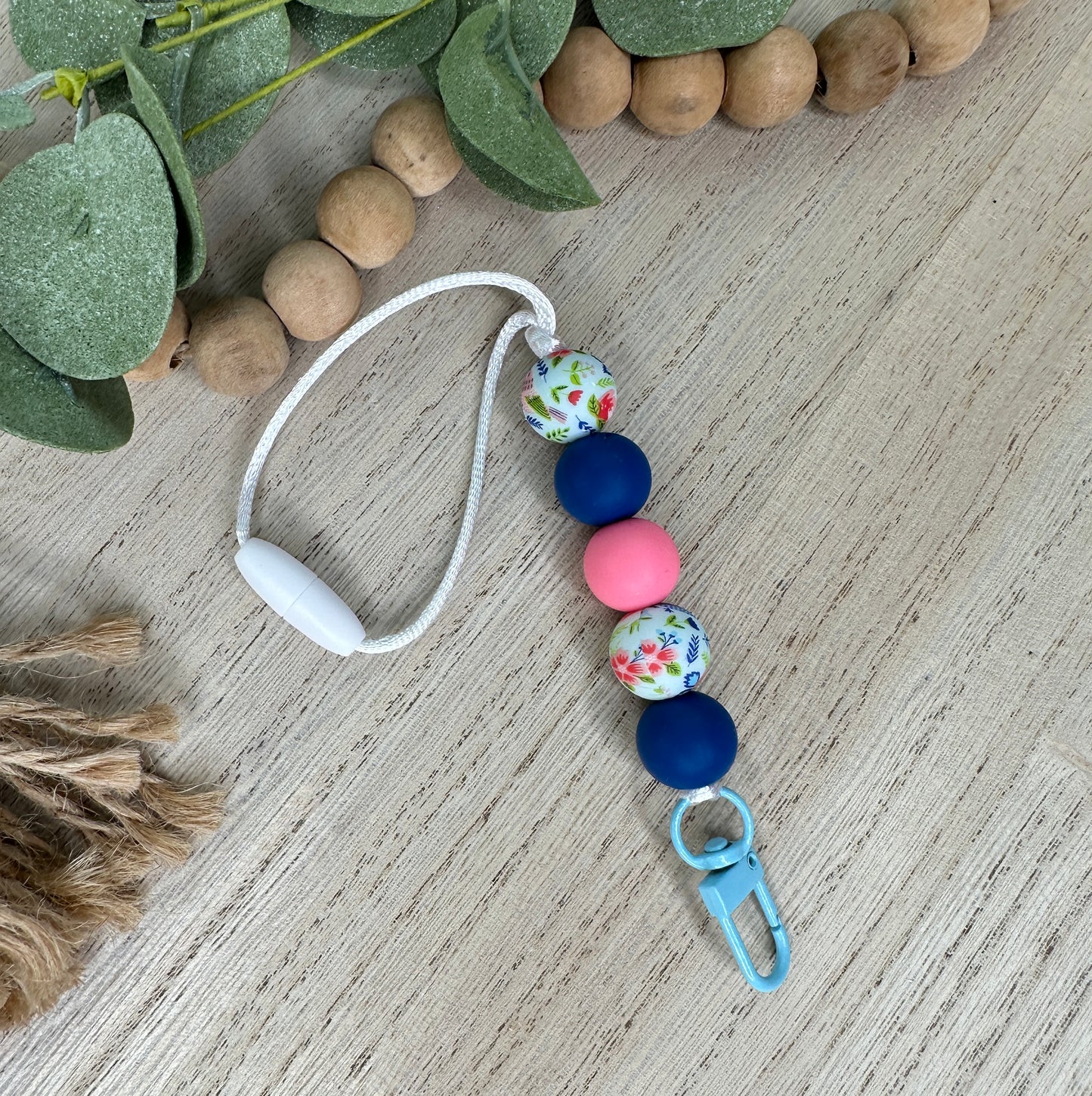 Freshie Hanger #38 Blue Pink Floral