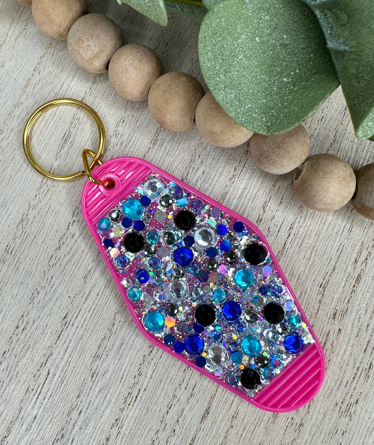 Evil Eye Bling Motel Keychain