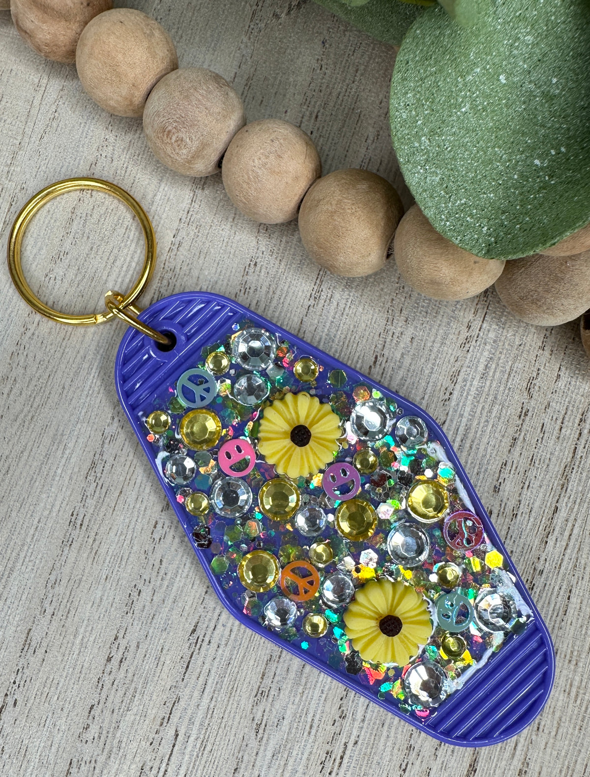 Best Is Yet To Come Bling Motel Keychain