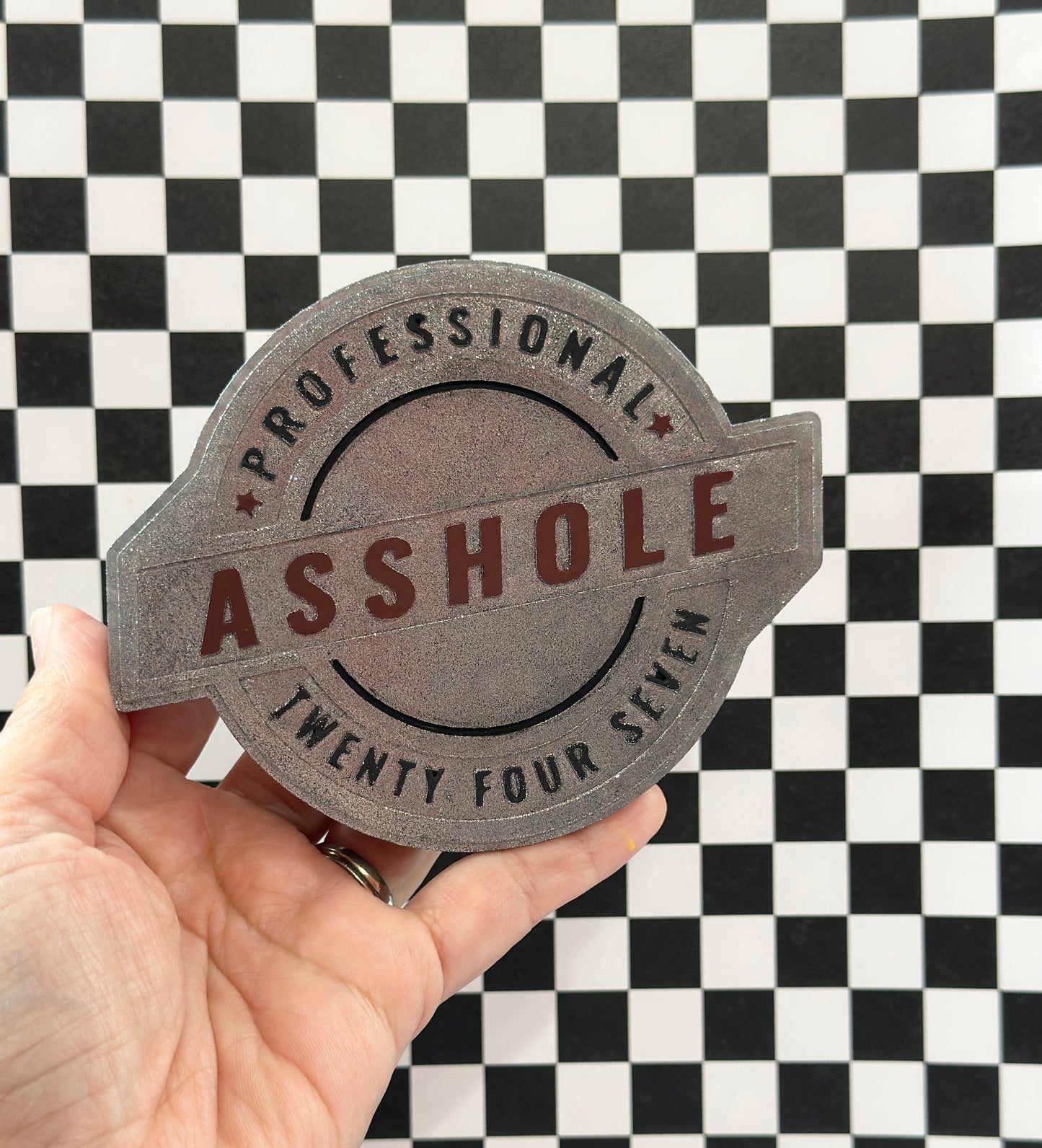 Professional A$$hole Dark Red