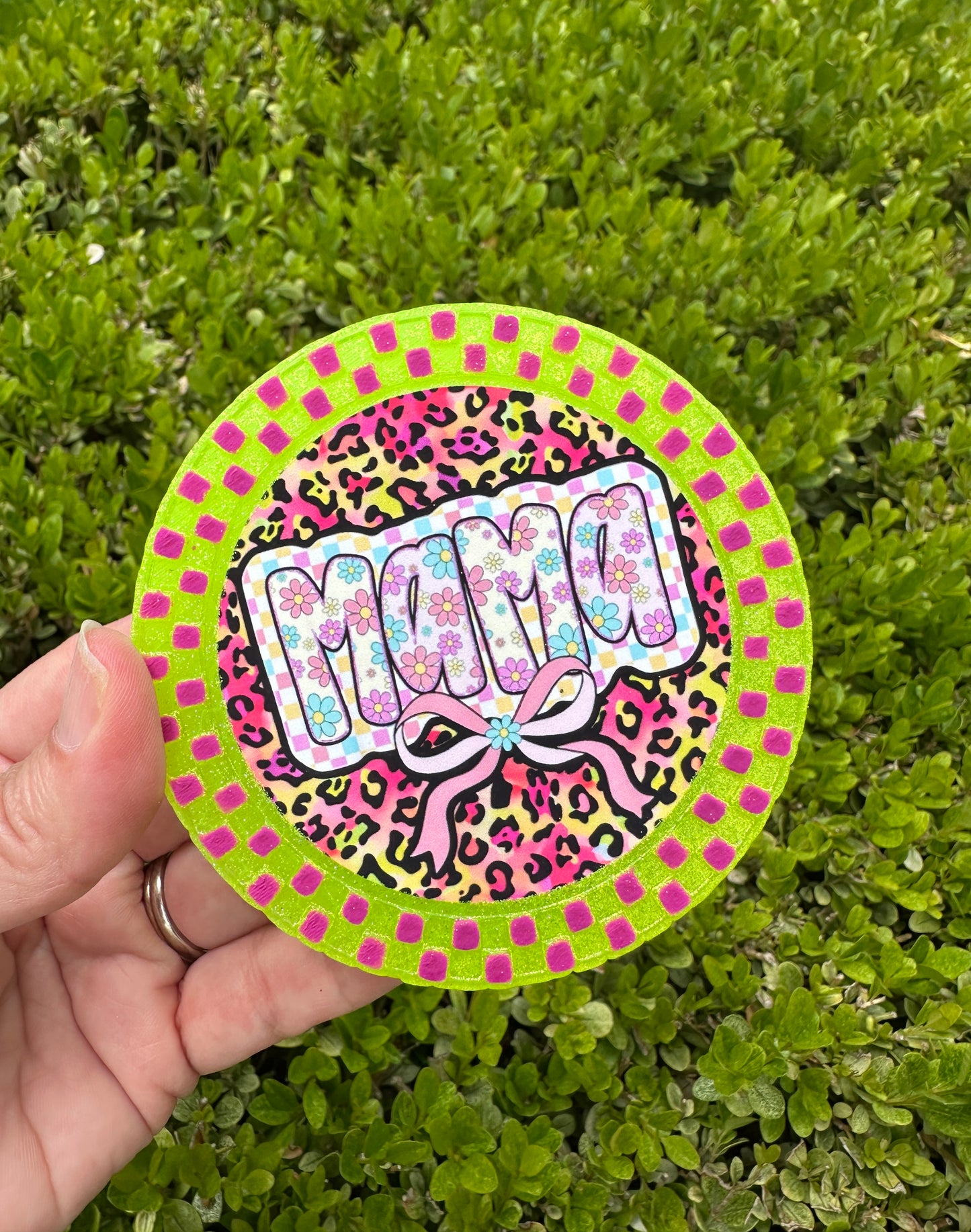 Neon Leopard Mama