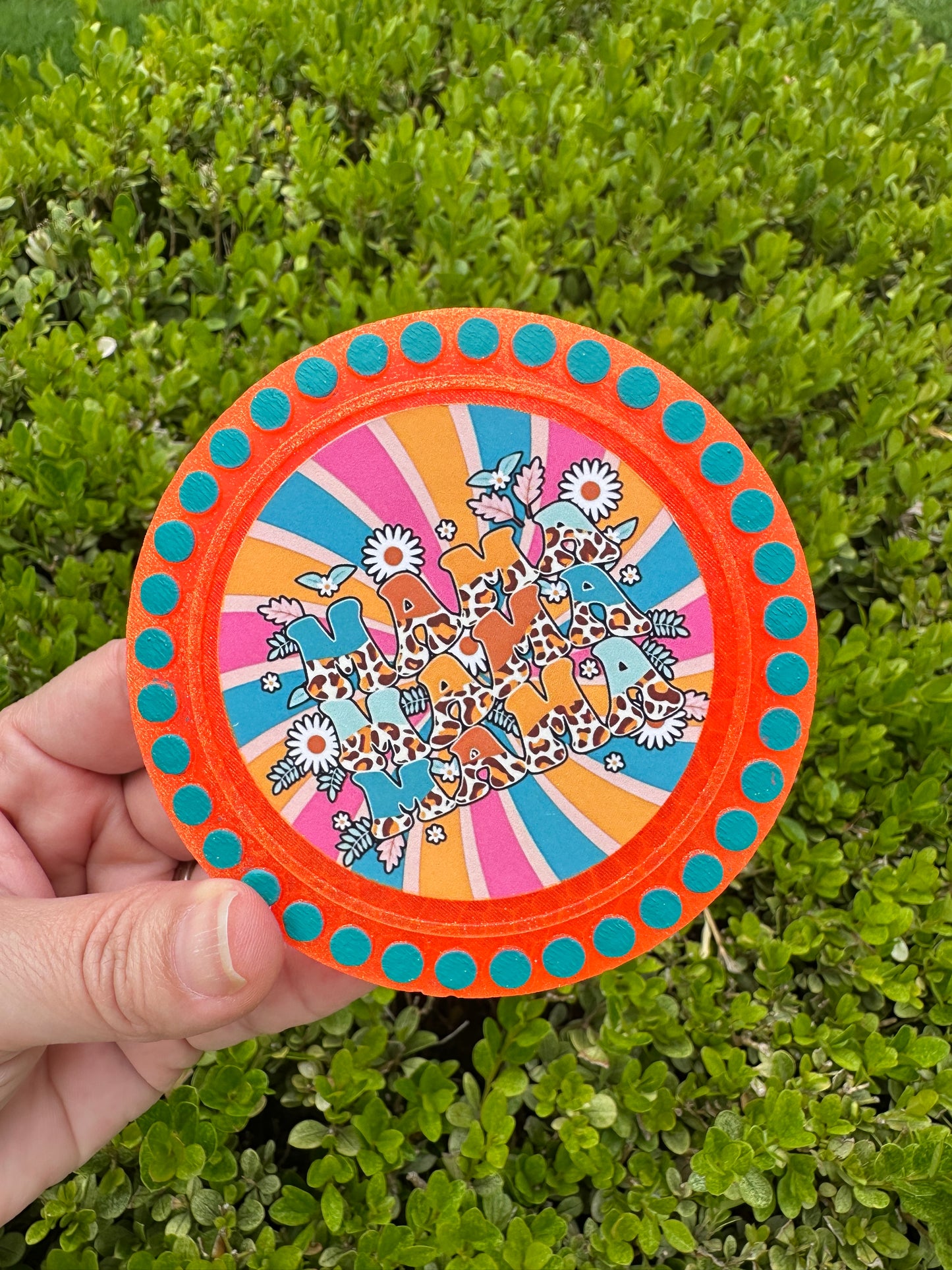 Orange retro Mama