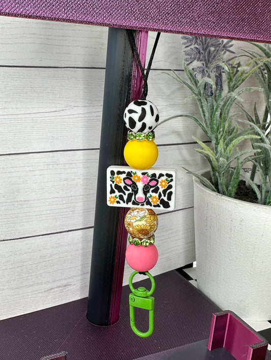 Freshie Hanger #10 Cow Sunflowers