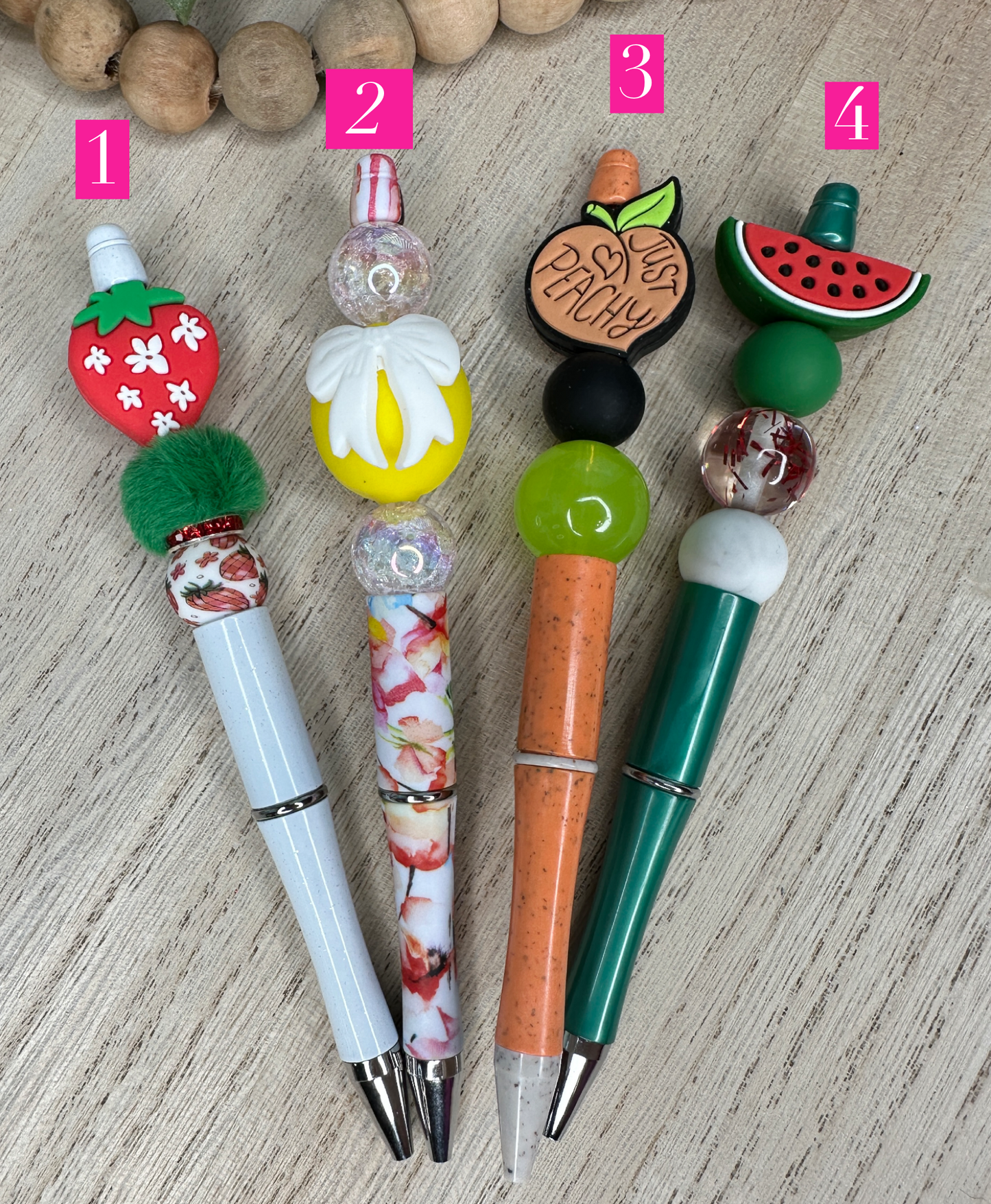 Summer Fruits Pens