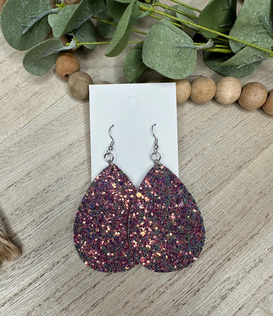 Chunky Glitter Earring
