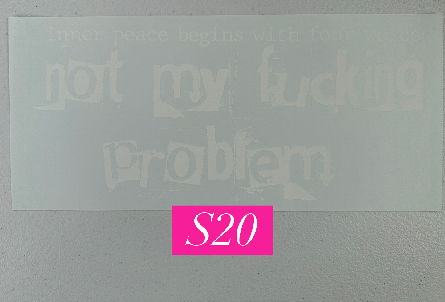 SINGLE COLOR PRINTS