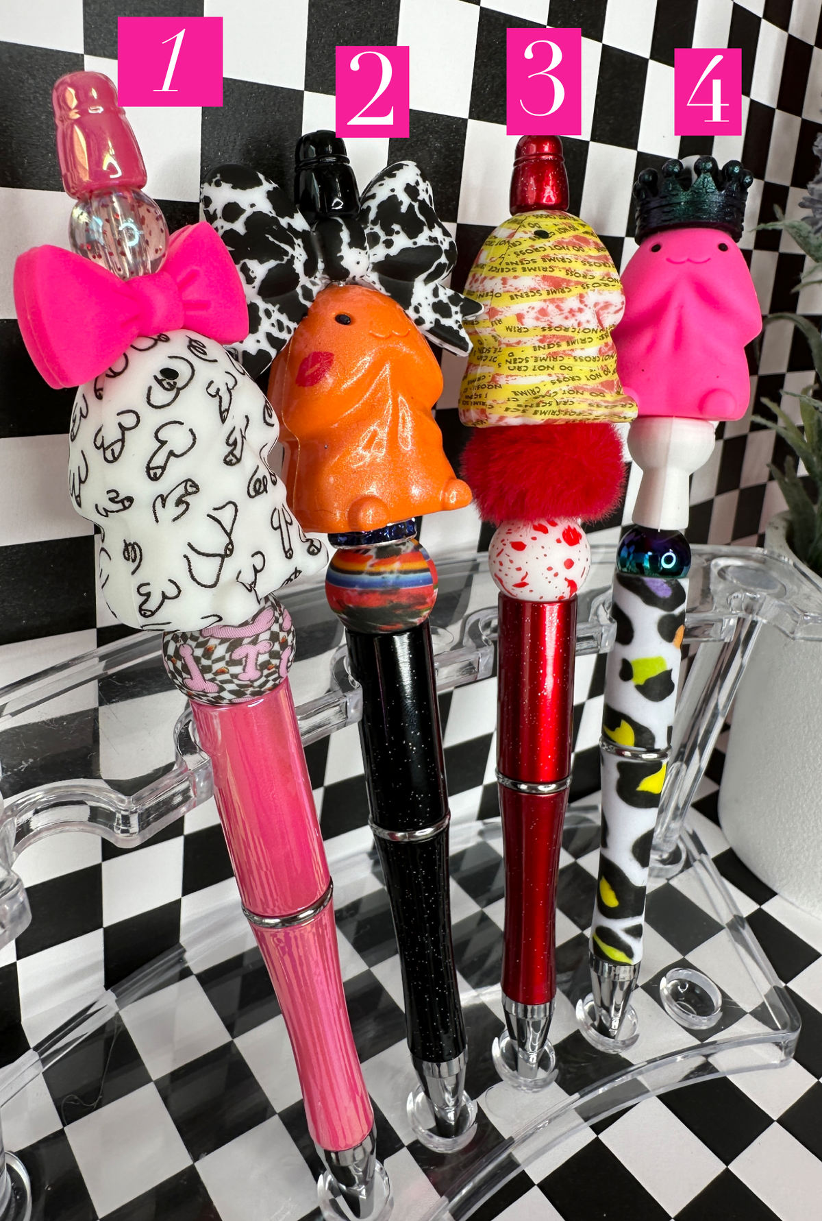 NEW Richard Adult 3D Beaded Pens