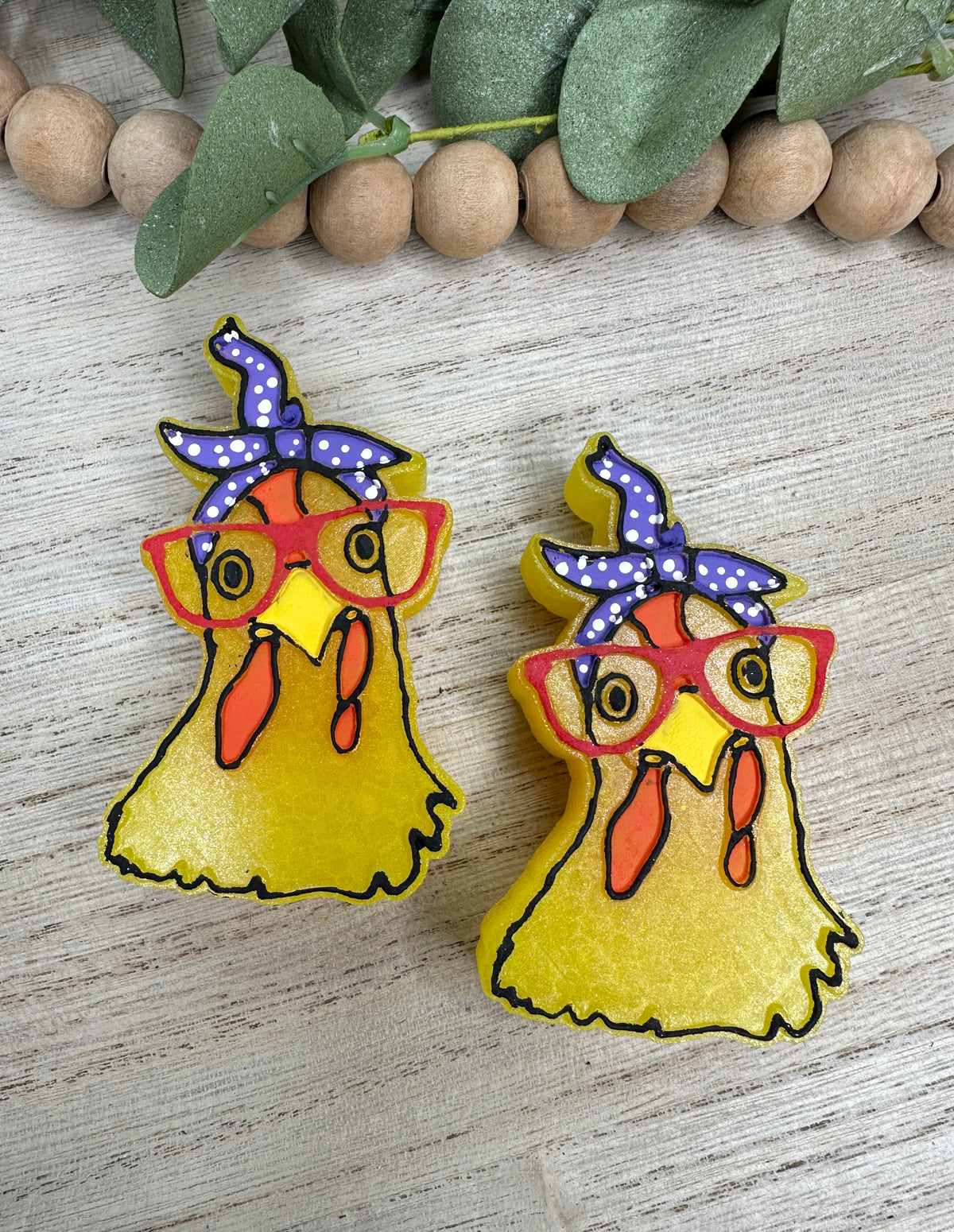 Yellow Sassy Chicken Vents