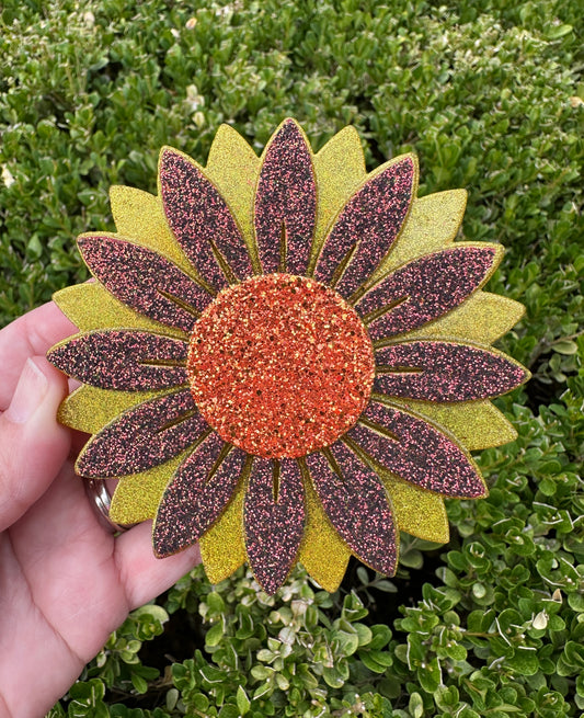 Gold and Glitter Sunflower