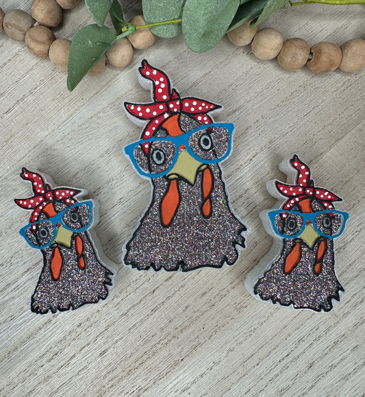 Sassy Chicken Set With Vent Clips