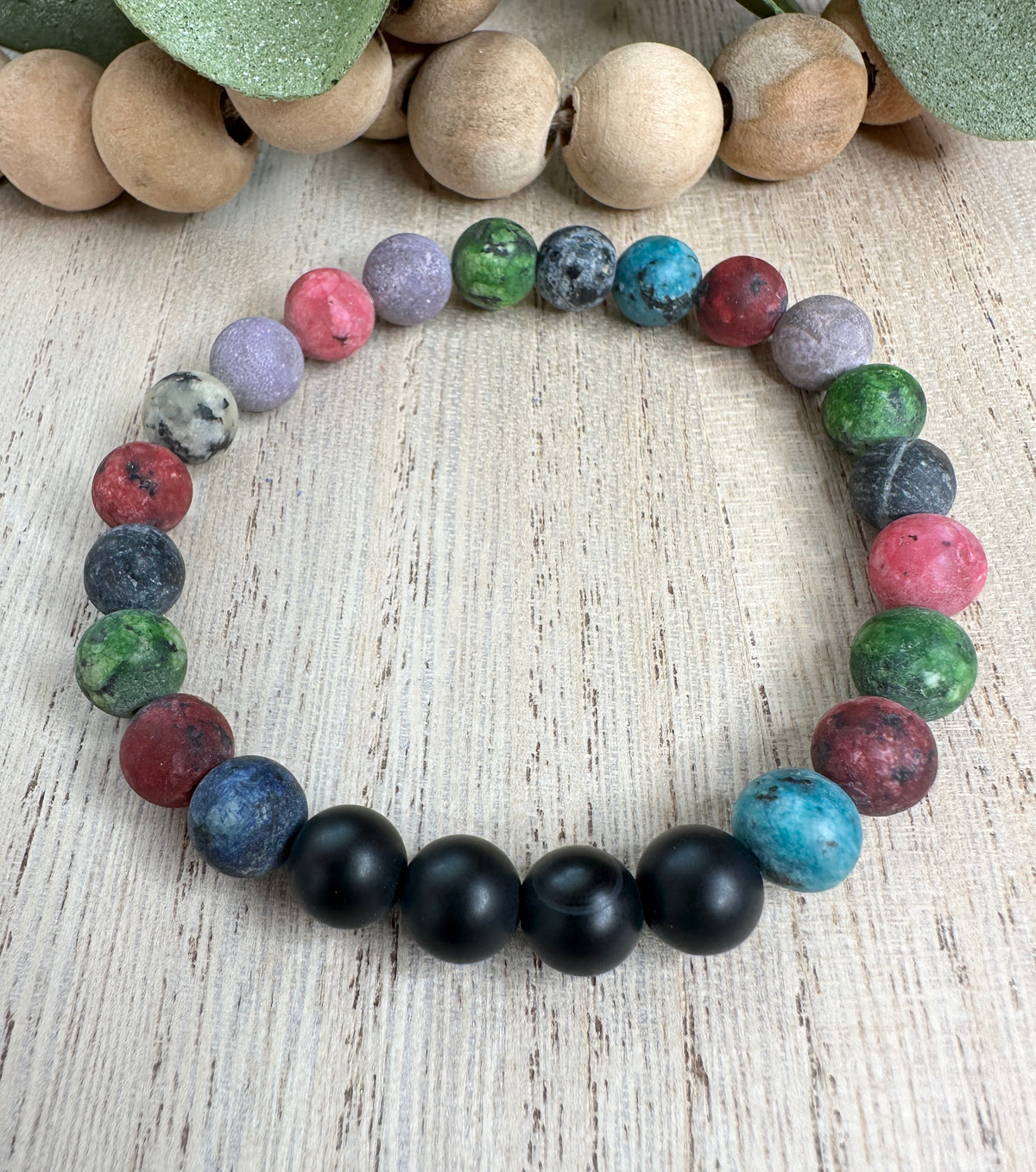 BRACELET #1 Black and multicolor