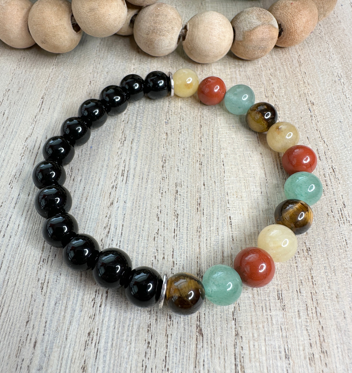 BRACELET #8 Earthy Black