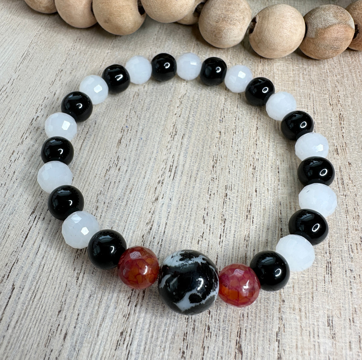 BRACELET #12 Black and White