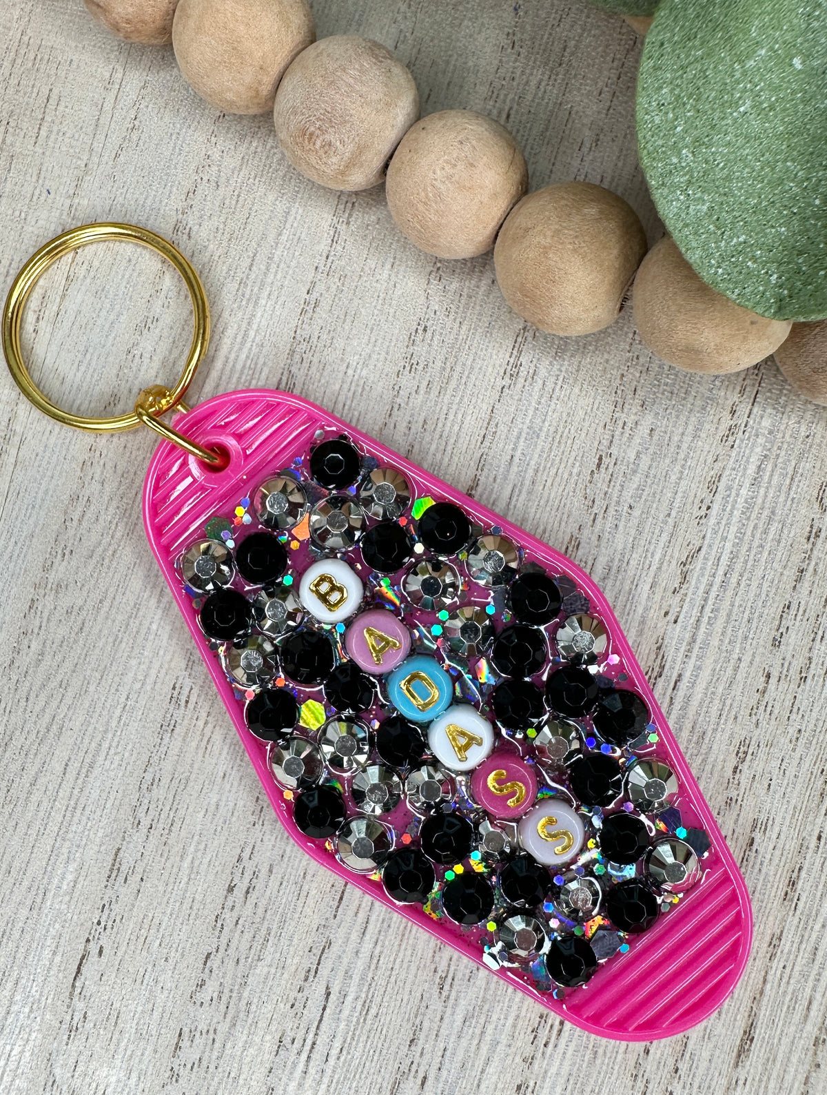 Bad Moms Club Bling Motel Keychain